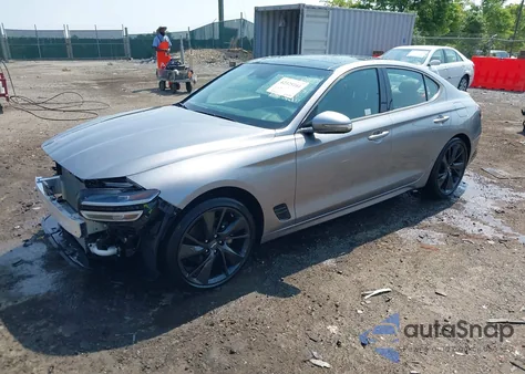 2023 Genesis G70 2.0T Awd z USA, uszkodzony, nr VIN KMTG34TA2PU121151